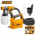 Ingco HVLP spray gun 550W - Image 2