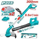 Total Cordless 2 pcs combo kit 20V - Image 2