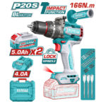Total Compact Brushless Cordless Impact Drill 42V 69Nm - Image 3