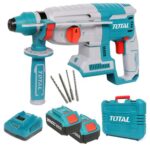 Total Cordless rotary hammer 26mm 20v