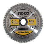 Ingco TCT saw blade 210mm(8-1/4") 48T