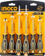 Ingco 6 Pcs screwdriver set - Image 3