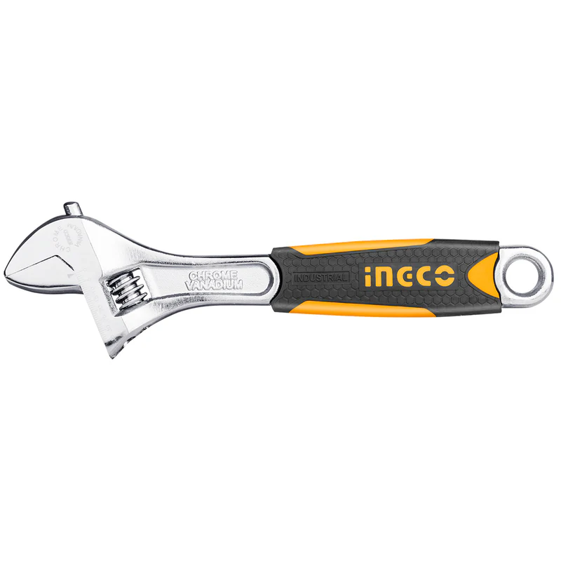 HADW131128-i1_c85a9bc4-1df6-4d62-b22a-39c0505720f1_800x Ingco Adjustable wrench Length:300mm(12") - Image 1
