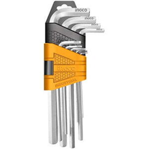 Ingco 9pcs hex key set