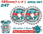 Total Ultra-thin TCT saw blade set 2 Pcs/set - Image 3