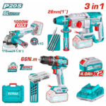 Total Cordless 3 pcs combo kit Voltage:20V - Image 3