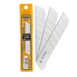Ingco 10 Pcs 18mm knife blades set