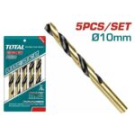 Total HSS drill bit diameter:10mm 5pcs - Image 2
