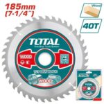 Total TCT saw blade 185mm(7-1/4") 40T - Image 3