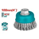 Total Wire cup brush Dia: 100mm, 4" - Image 3