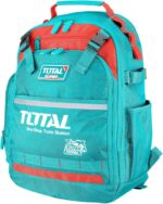 Total Tools backpack Size: L38cm* W17cm*H46cm Max load: 8kg