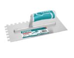 Total Plastering trowel with teeth(Plastic handle) Size:280x130mm