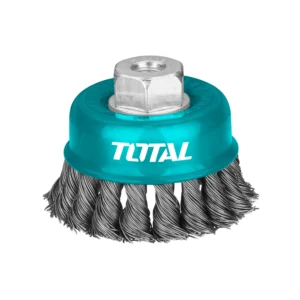Total Wire cup brush Dia: 75mm, 3"