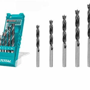 Total 5PCS Wood drill bits set