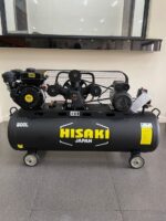 HISAKI JAPAN 2 IN 1 Compressor 200 Liters with Diesel Engine  8.5hp and Motor 3hp