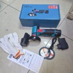 12V blue cordless mini angle grinder kit 3"