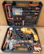 Dera branded 750W power drill toolkit
